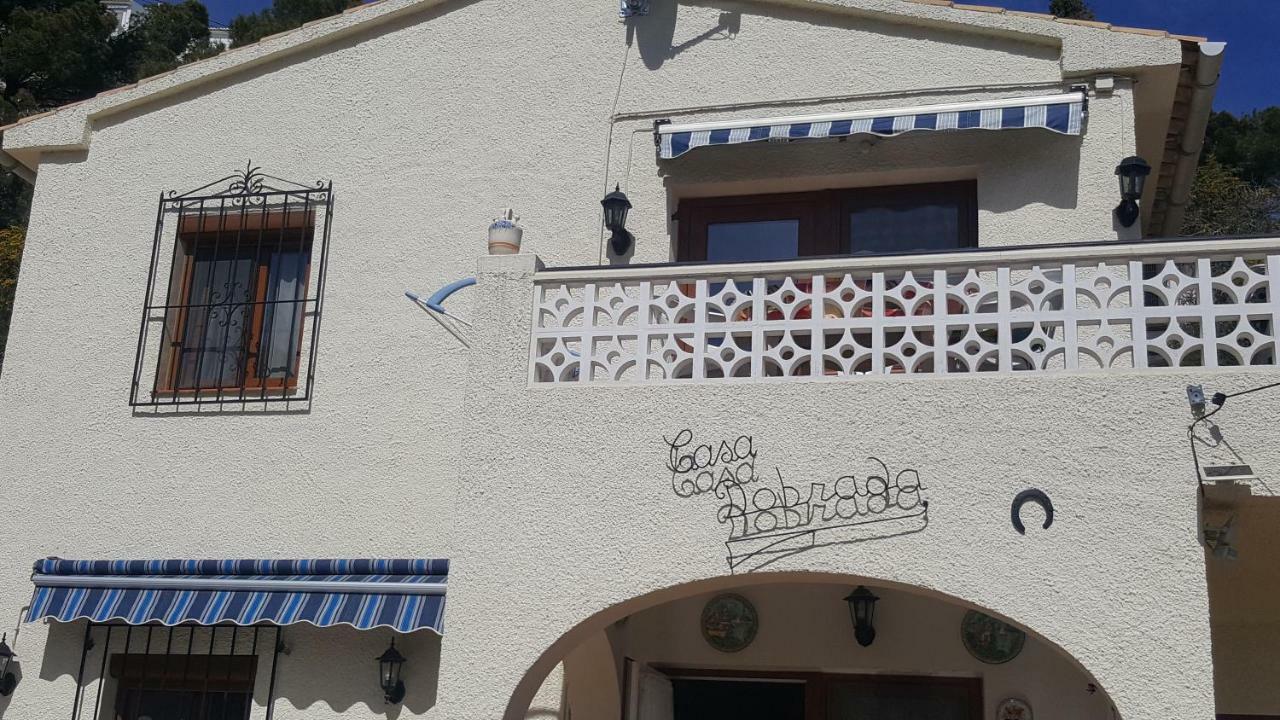 Casa Dobrada Leilighet Benissa Eksteriør bilde